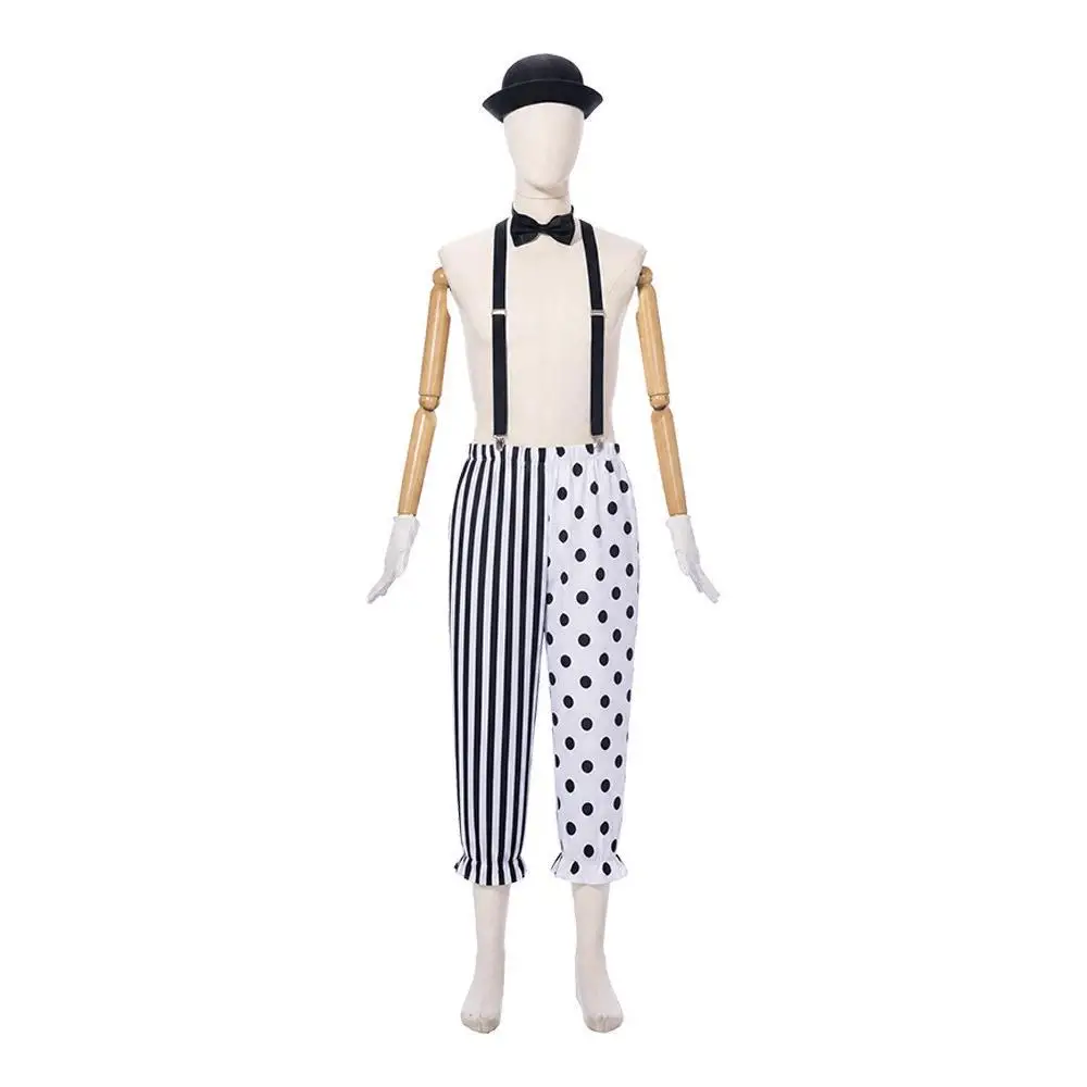Black And White Mime Clown Cou - Anime Cosplay Couple review and price