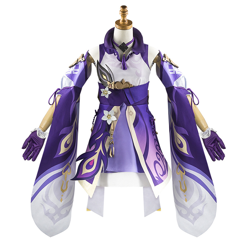 Genshin Impact Keqing Cosplay  - Anime Cosplay Jumpsuit review and price