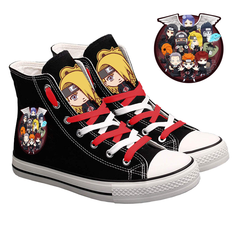 Naruto Uzumaki High-Top Canvas - Anime Cosplay Idea review and price
