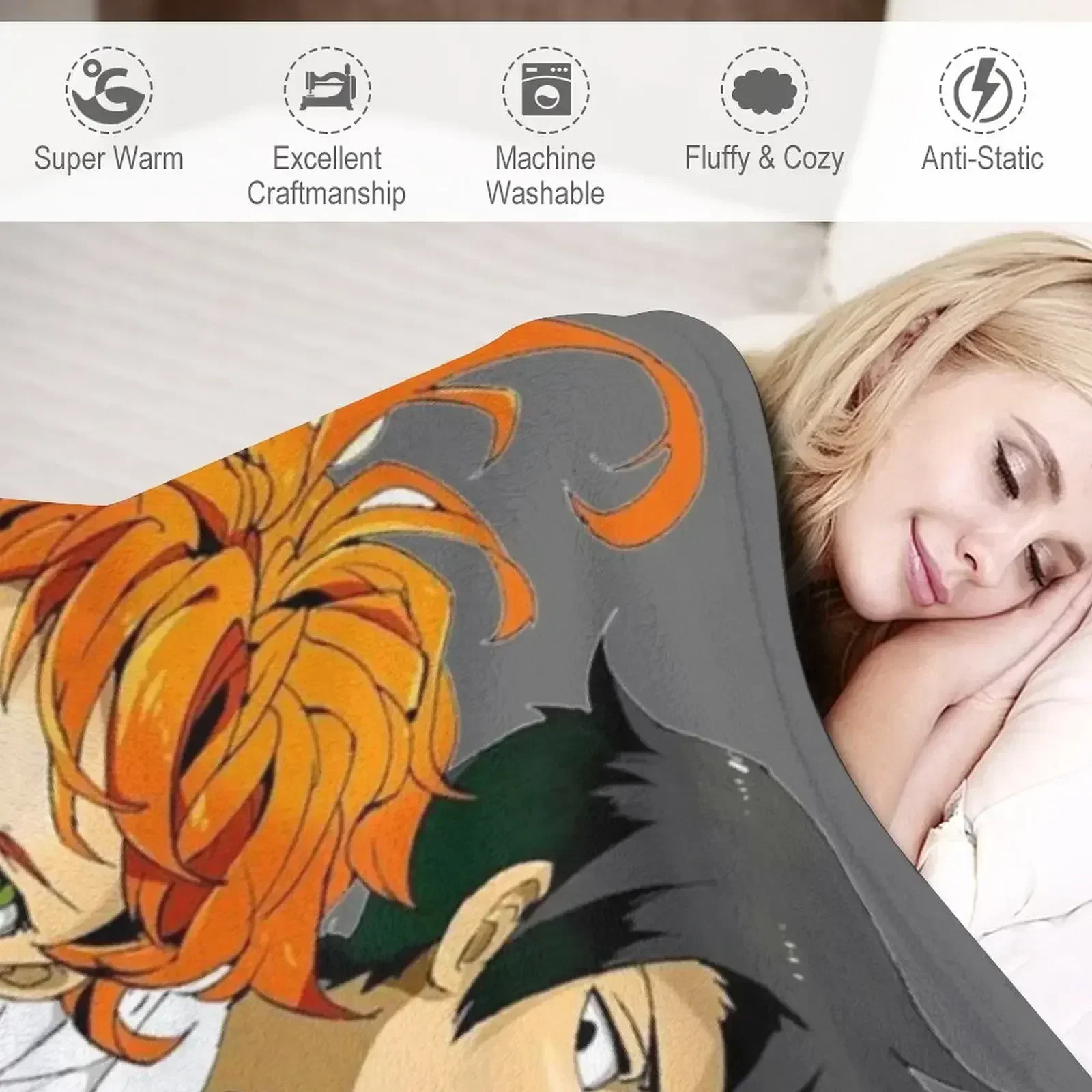 The Promised Neverland Throw B - Anime Cosplay Idea review and price