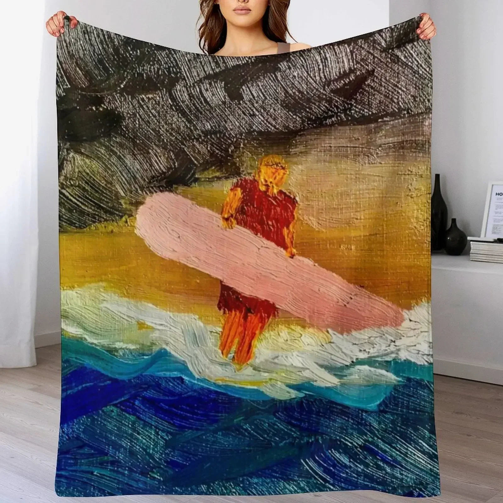 The Surfer! Throw Blanket cosp - Anime Cosplay Idea review and price